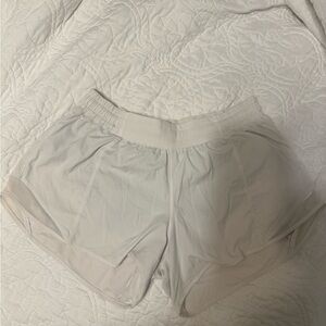White Lululemon Shorts
